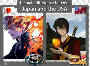 The Main Difference Between Japan And The Usa Kin United   我 的 英雄 学院 壁纸  HD Png Download