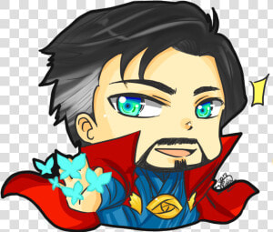 Doctor Strange  amp  Iron Man Strawberry mayo   Doctor Strange Image Cartoon  HD Png Download