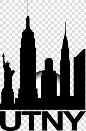 Transparent Statue Of Liberty Silhouette Png   Flatiron Building Silhouette  Png Download