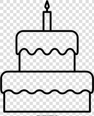 Bolo Em Inglês   Cake Happy Birthday Drawing  HD Png Download