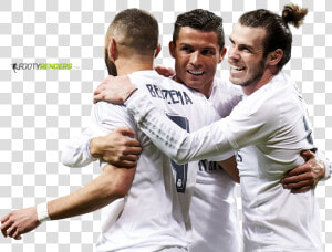 Karim Benzema  Cristiano Ronaldo  amp  Gareth Bale Render   Bale Benzema Cristiano Png  Transparent Png