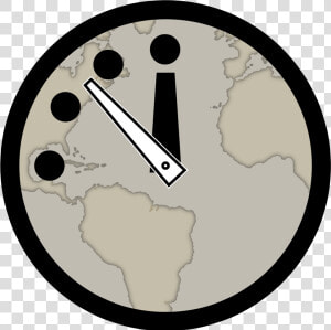 Doomsday Clock Clip Arts   Doomsday Clock Clipart  HD Png Download