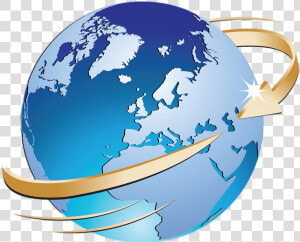 Clipart Globe Png   3d Globe Logo Design  Transparent Png