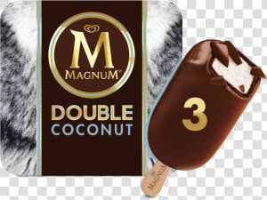 Magnum Ice Cream And Condoms   Png Download   Magnum Double Coconut  Transparent Png