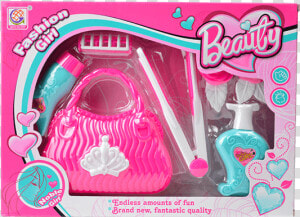 Set Beauty Girl Con Cartera 0648   Playset  HD Png Download