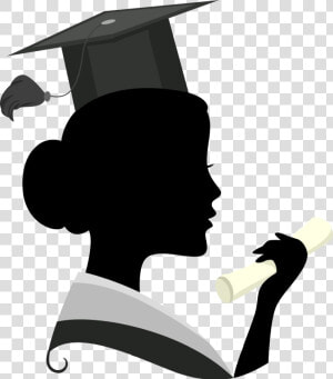 College Clipart Convocation   Graduation Girl Clipart  HD Png Download