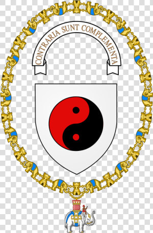 Niels Bohr’s ‘yin Yang’ Coat Of Arms   Niels Bohr Coat Of Arms  HD Png Download