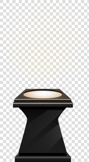 Transparent Spotlight Clipart   Pedestal With Spotlight Transparent  HD Png Download