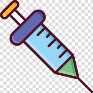 Syringe Injection Clip Art  HD Png Download