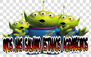  nos Has Salvado Estamos Agradecidos ☢️☣️laoban300☢️☢️   Toy Story Alien Png  Transparent Png