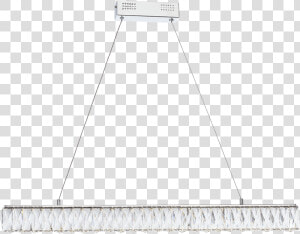 Crystal Bar Straight Adjustable Pendant   Ceiling  HD Png Download