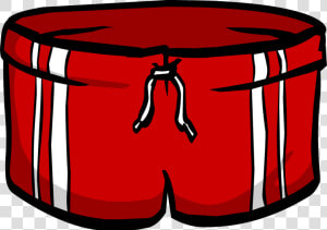 Pants Clipart Swimming Trunk   Club Penguin Shorts  HD Png Download