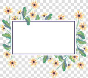 Chrysanthemum Frame Vector Flower Illustration Png   กรอบ ข้อความ Png ดอกไม้  Transparent Png