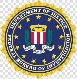 Department Of Justice Fbi  HD Png Download