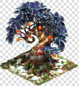 Father Glitter Tree Elvenar  HD Png Download