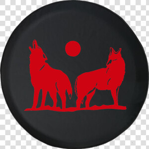 Wolves Howling In The Moonlightoffroad Jeep Rv Camper   Czechoslovakian Wolfdog  HD Png Download