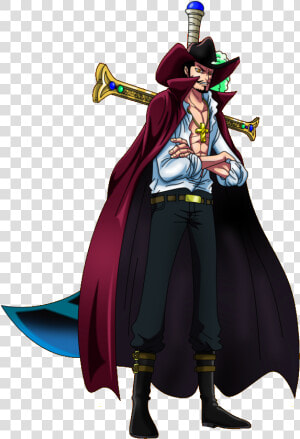 One Piece Mihawk Png  Transparent Png