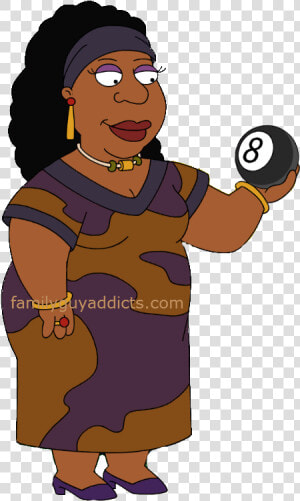 Madame Claude Is The Jamacian Cousin Of Cleveland Brown   Madame Claude Family Guy  HD Png Download