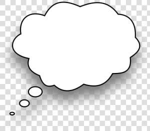 Thought Bubble Empty   Speech Bubble  HD Png Download