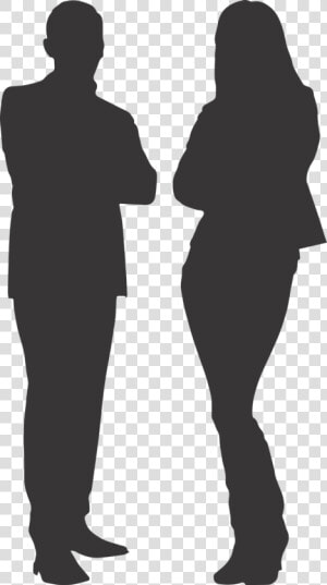 Silhouette Man And Woman Transparent Png   Man And Woman Silhouette Png  Png Download