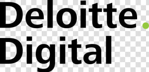 Deloitte Digital Logo Transparent  HD Png Download