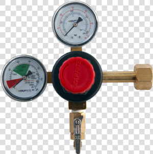 Beverage Elements Taprite Co2 Regulator Dual Gauge   Taprite Co2 Regulator  HD Png Download