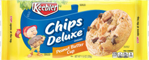 Keebler Chips Deluxe Peanut Butter Cups Cookies  HD Png Download