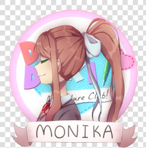 Just Monika Transparent   Just Monika Png  Png Download