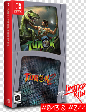 Pre orders For Physical Copies Of Turok On Nintendo  HD Png Download