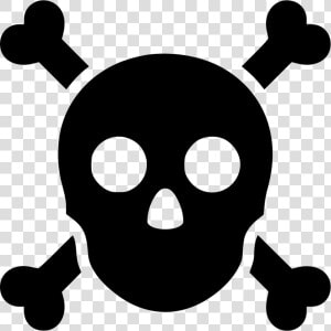 Skull Crossbones Anatomy Warning Poison Svg Png Icon   Transparent Background Poison Icon Png  Png Download