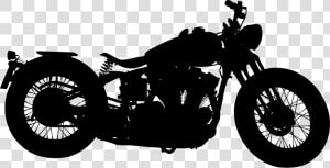 Harley Davidson Motorcycle Silhouette By Emslichter   Moto Harley Davidson Png  Transparent Png