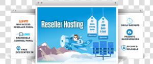 Reseller Hosting Transparent Background   Free Linux Vps Server  HD Png Download