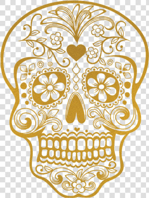 Candy Skull   Kromebody   Colored Sugar Skull Printable  HD Png Download