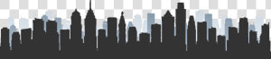 Silhouette Of Philadelphia Skyline   Philadelphia Skyline Silhouette Png  Transparent Png