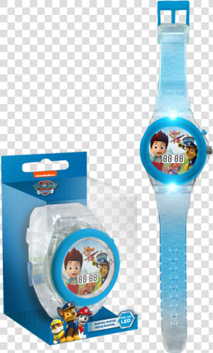 Digitální Hodinky S Led Světlem Paw Patrol   Paw Patrol Skye Horloge  HD Png Download