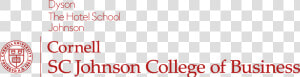 Cornell Sc Johnson College Of Business  HD Png Download