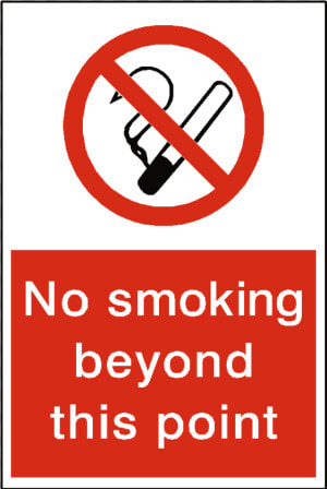 No Smoking On These Premises Sign   No Smoking Including E Cigarettes  HD Png Download