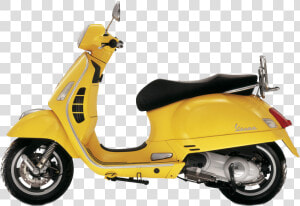 Yellow Scooter Png Image   Vespa Gts Supertech 300  Transparent Png