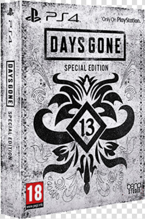 Days Gone Special Edition Ps4  HD Png Download