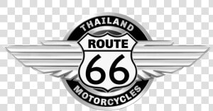 Loader Image   Motorcycle Route 66 Logo  HD Png Download