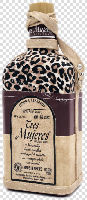 Tequila Tres Mujeres Reposado 750ml   Tequila Tres Mujeres  HD Png Download