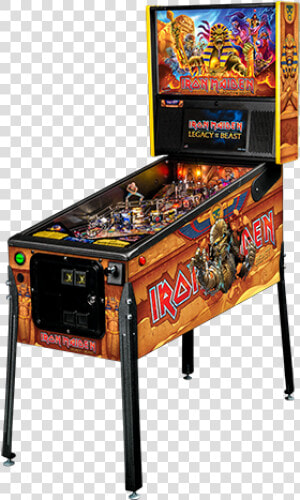 Stern Iron Maiden Premium Pinball Game Machine For   Iron Maiden Pinball Stern  HD Png Download