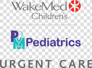 Wm Pm Pediatrics Urgent Care Logo   Wakemed Hospital  HD Png Download