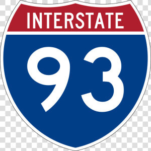 Interstate   Interstate 93 Sign  HD Png Download