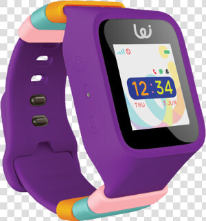 Purple Gps Wrist Watch For Children   Igps Wizard Watch  HD Png Download