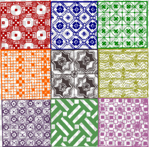 Quilt Patterns Medium Image   Motif  HD Png Download