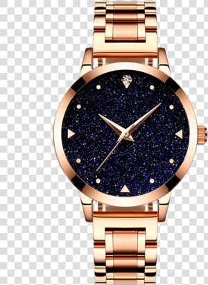 Custom Logo Fastrack Fashion Women Ladies Casual Starry   Watches Men And Women Png  Transparent Png