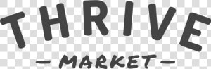 Thrive Market Logo  HD Png Download