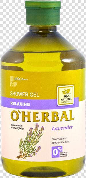 O Herbal Shower Gel Relaxing   Shower Gel O Herbal Lavender  HD Png Download