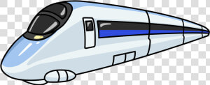 Train Rail Transport High speed Rail Rapid Transit   High Speed Rail Cartoon  HD Png Download